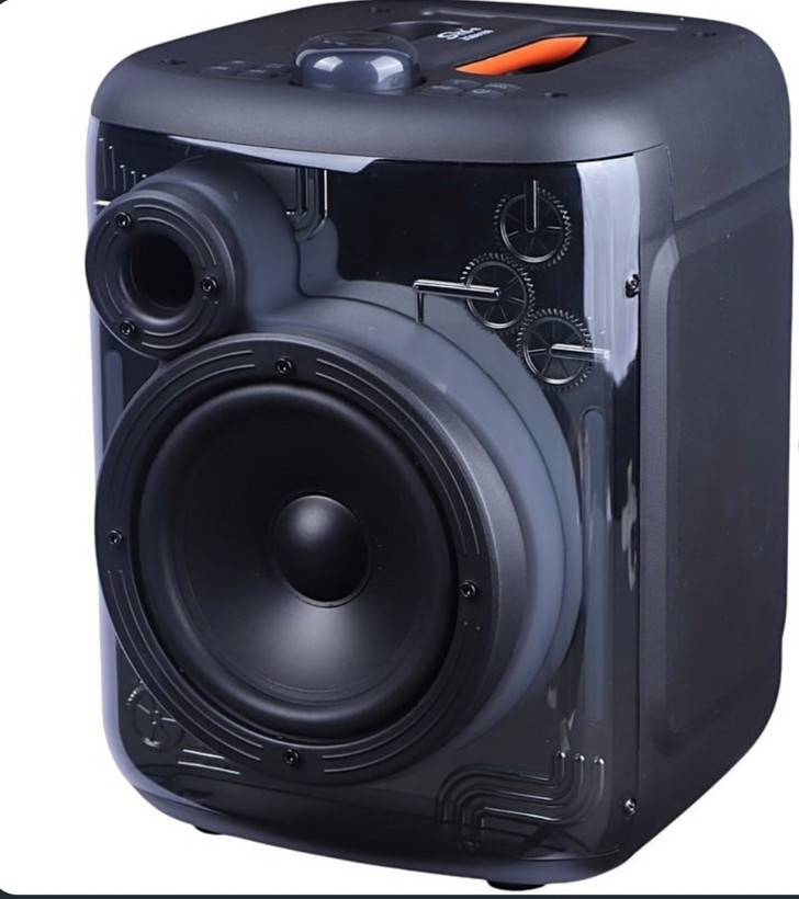 اسپیکر پارتی باکس بلوتوثی sing_e مدل ZQS_6169 با نور RGB و میکروفون وایرلس(ارسال رایگان