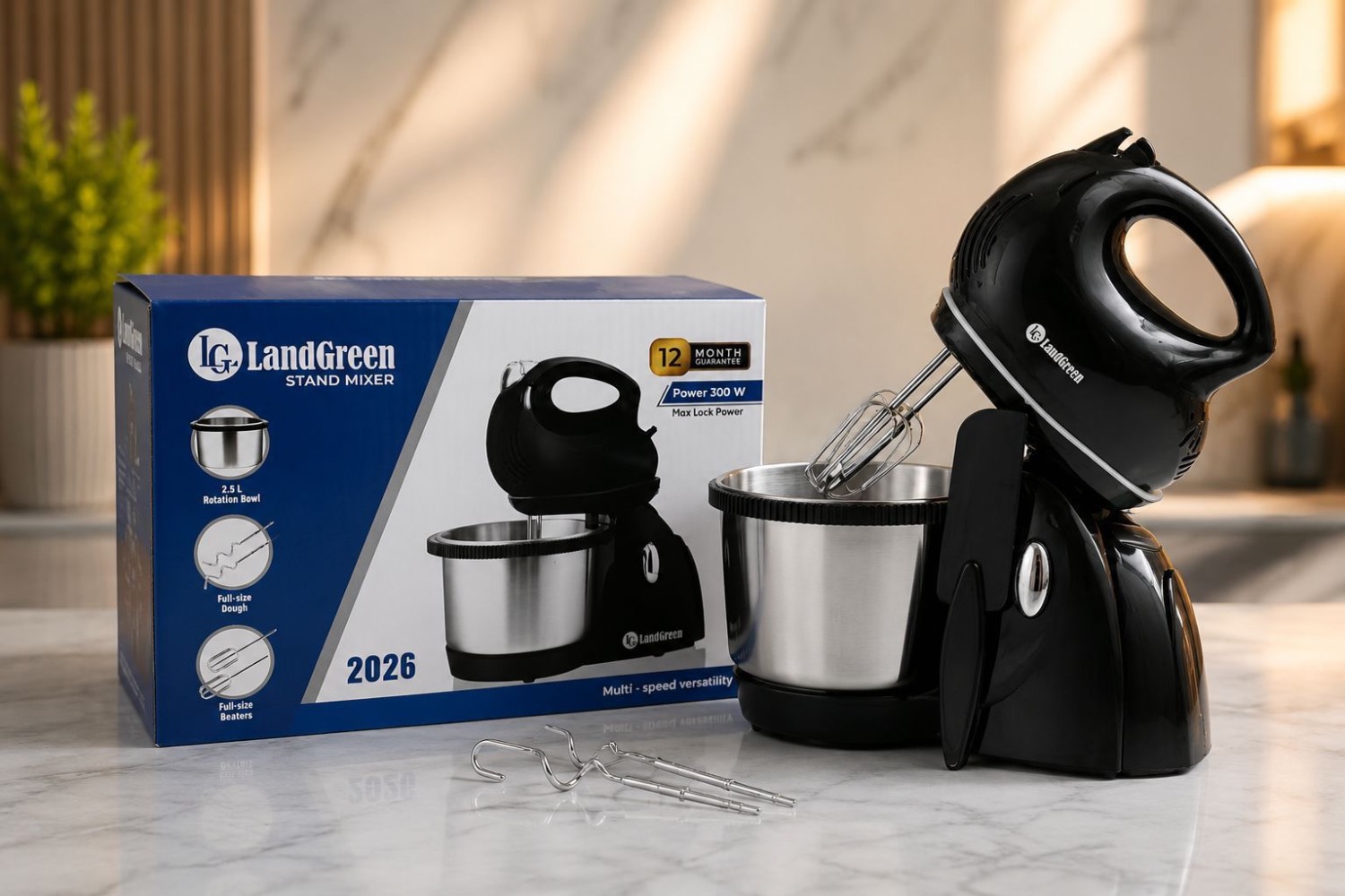 همزن کاسه دار چرخشی لندگرین Landgreen(LG) (ارسال رایگان)