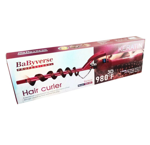 فر کننده مو چرخشی / فنری بی بی ورس اصلی مدل Babyverse BA-294 Deluxe ( ارسال رایگان)