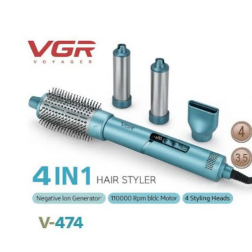 سشوار و حالتدهنده چندکاره مو ویجیآر مدل VGR V-474 (۴ کاره)