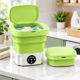 مینی واش تاشو ۱۲ لیتری مدل Multi-Function Folding Washing Machine | لباسشویی مسافرتی و ضدعفونیکننده لباس نوزاد و لباس زیر