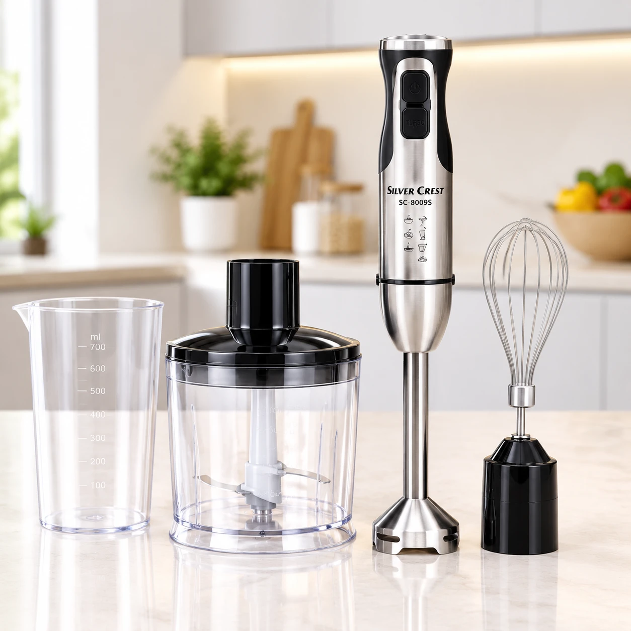 گوشت‌کوب برقی ۳ کاره سیلور کرست مدل SC-8009S (موتور استیل ضد زنگ) ارسال رایگان