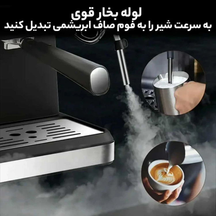اسپرسوساز و کاپوچینوساز نیکووا ژاپن (NIKOVA) مدل NK-52 – فشار بخار 25 بار ( ارسال رایگان)